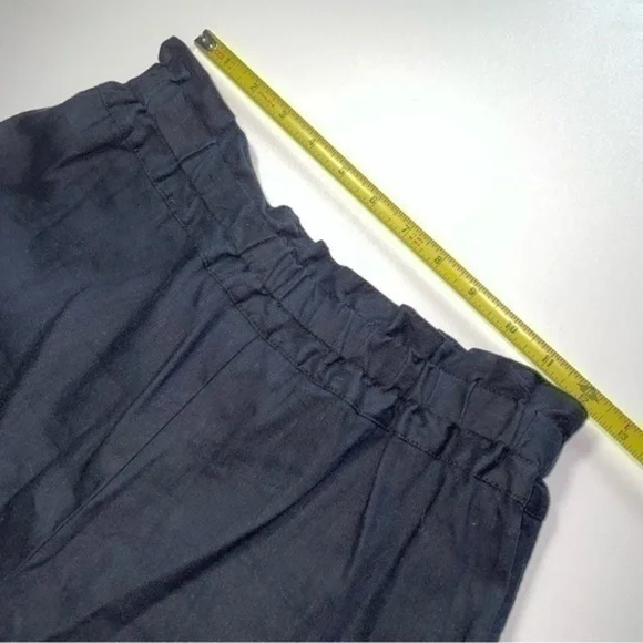 INC Black High Waisted Paperbag Shorts - Picture 5 of 5